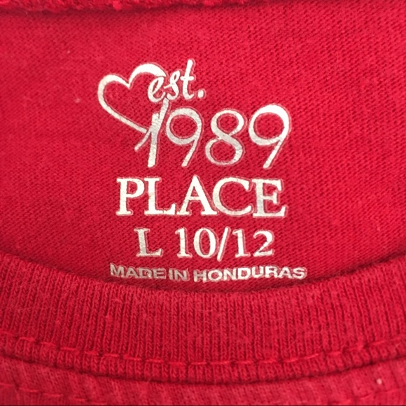 Girl's 🎸My Dad Rocks🎸Red T-Shirt, Size L (10-12) - Picture 6 of 7